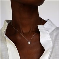 Halskette Ama in Weißgold Diamante Lab Grown 1.00 Ct AMA-GI-101-72-1-1 - AMA-GI-101-72-1-1